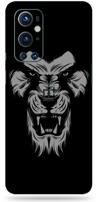 BugguSkin Oneplus 9 Pro 5G, oneplus 9pro 5g Mobile Skin(Ultra Super Black Lion Skin With High Matte Finish.)