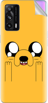 tiddler Realme X7 Pro Ultra Mobile Skin(Yellow)