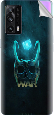 tiddler Realme X7 Pro Ultra Mobile Skin(Black)