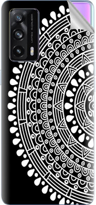 Snooky Realme X7 Pro Ultra Mobile Skin(Black)