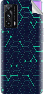 Snooky Realme X7 Pro Ultra Mobile Skin(Blue)