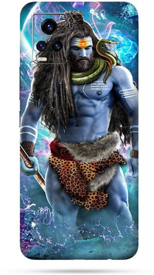 LAMHA Vivo V20 Mobile Skin(Ultra Super Mahadev Skin With High Matte Finish.)