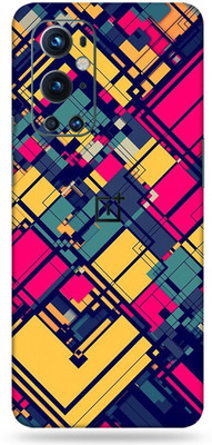 BugguSkin Oneplus 9 Pro 5G, oneplus 9pro 5g Mobile Skin(Ultra Super Pattern Lines Skin With High Matte Finish.)