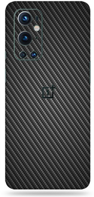 AsSkin One Plus 9Pro 5G, oneplus 9 pro 5g Mobile Skin(Ultra Super Black Carbon Fiber Skin With High Gloss Finish).,.)