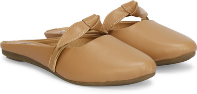 Denill Women Flats(Beige , 4)