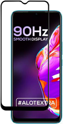 VAlight Edge To Edge Tempered Glass for Infinix Hot 10S, InfinixHot 9 Play, Infinix Hot 10 Play, Infinix hot 10T(Pack of 1)