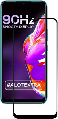 VAlight Edge To Edge Tempered Glass for Infinix Hot 10S, InfinixHot 9 Play, Infinix Hot 10 Play, Infinix hot 10T(Pack of 1)