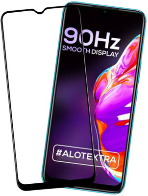 VAlight Edge To Edge Tempered Glass for Infinix Hot 10S, InfinixHot 9 Play, Infinix Hot 10 Play, Infinix hot 10T(Pack of 1)