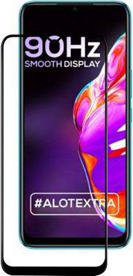 VAlight Edge To Edge Tempered Glass for Infinix Hot 10S, InfinixHot 9 Play, Infinix Hot 10 Play, Infinix hot 10T(Pack of 1)