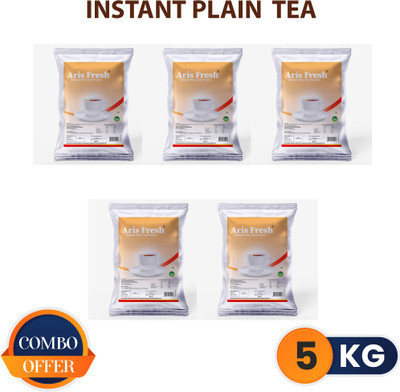 Aris fresh Instant Plain Tea Premix - Combo Pack | 5 Kg |Pack of 5 x 1 Kg | Makes 425 Cups | Suitable for all Vending Machines | Milk not required| Rich taste as Home Made | For Manual Use – Just Add Hot Water Instant Plain tea Premix (5kg) Instant Tea Pouch(5 x 1 kg) Aris fresh Instant Plain Tea Premix - Combo Pack | 5 Kg |Pack of 5 x 1 Kg | Makes 425 Cups | Suitable for all Vending Machines | Milk not required| Rich taste as Home Made | For Manual Use – Just Add Hot Water Instant Plain tea Premix (5kg) Instant Tea Pouch(5 x 1 kg)
