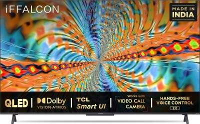 View iFFALCON H72 164 cm (65 inch) QLED Ultra HD (4K) Smart Android TV Hands Free Voice Control & Works with Video Call Camera.(65H72)  Price Online