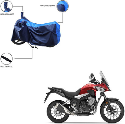 Home Ark Two Wheeler Cover for Honda(Blue)
