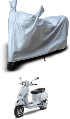 PAGORA Two Wheeler Cover for Piaggio(Vespa SXL, Silver)