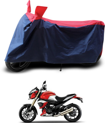 PAGORA Two Wheeler Cover for Mahindra(Mojo UT 300, Red, Black)