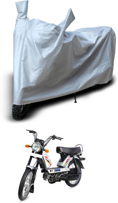 PAGORA Two Wheeler Cover for TVS(Heavy Duty Super XL, Silver)