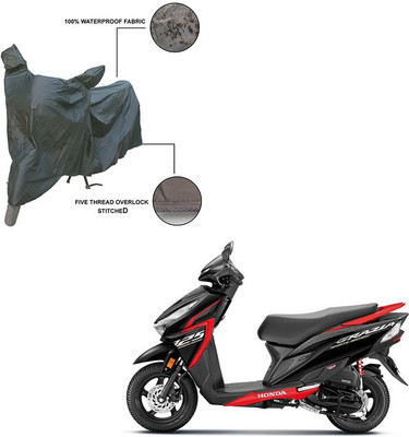 Pop Shade Two Wheeler Cover for Honda(Grey)