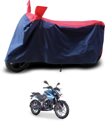 PAGORA Two Wheeler Cover for Bajaj(Pulsar 125, Red, Black)