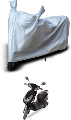 PAGORA Two Wheeler Cover for Ampere(E Lite, Silver)