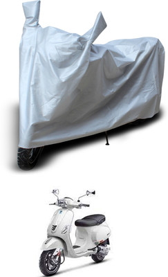 PAGORA Two Wheeler Cover for Piaggio(Vespa SXL 150, Silver)