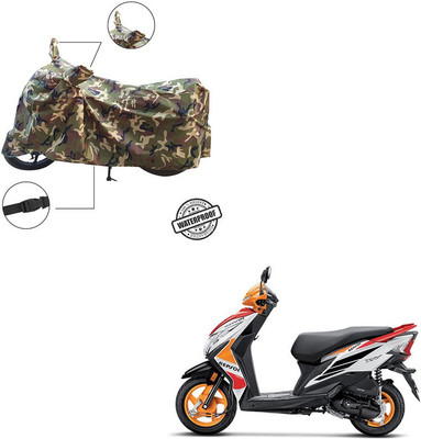 Pop Shade Two Wheeler Cover for Honda(Multicolor)