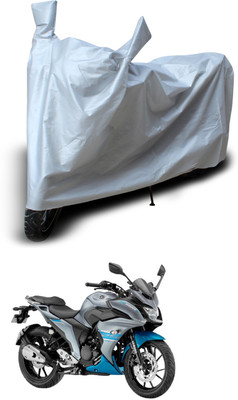 PAGORA Two Wheeler Cover for Yamaha(Fazer 25, Silver)