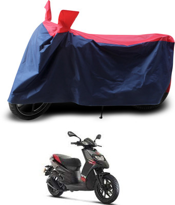 GOSHIV-car and bike accessories Two Wheeler Cover for Aprilia(SR 125, Red, Black)