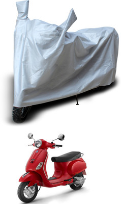 PAGORA Two Wheeler Cover for Vespa(Urban Club, Silver)