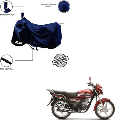 Trader's Stop Waterproof Two Wheeler Cover for Honda(CD 110 Dream, Blue)