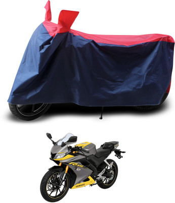 PAGORA Two Wheeler Cover for Yamaha(R15 V3, Red, Black)