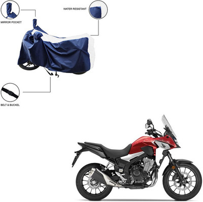 Pop Shade Two Wheeler Cover for Honda(White)