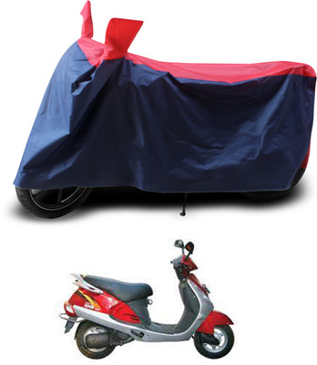 PAGORA Two Wheeler Cover for Kinetic(Nova EX, Red, Black)