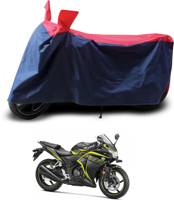 PAGORA Two Wheeler Cover for Honda(CBR 250R, Red, Black)