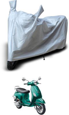 PAGORA Two Wheeler Cover for Piaggio(Vespa VXL 150, Silver)