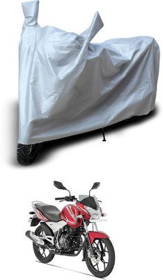 PAGORA Two Wheeler Cover for Bajaj(Discover 125 DTS-i, Silver)