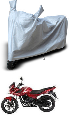 PAGORA Two Wheeler Cover for Bajaj(Discover 150 f, Silver)