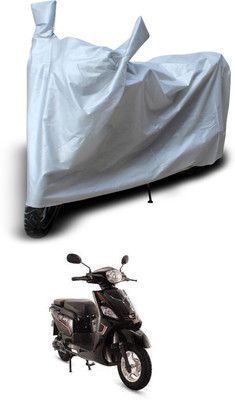 GOSHIV-car and bike accessories Two Wheeler Cover for Hero(Electric NYX, Silver)