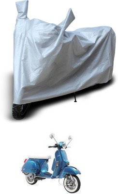 GOSHIV-car and bike accessories Two Wheeler Cover for LML(Star Sport, Silver)