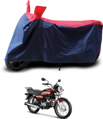 PAGORA Two Wheeler Cover for Hero(HF Dawn, Red, Blue)