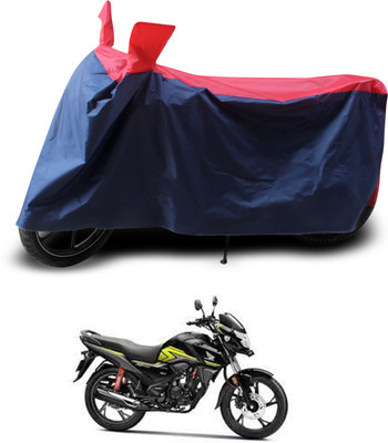 PAGORA Two Wheeler Cover for Honda(SP125, Red, Black)