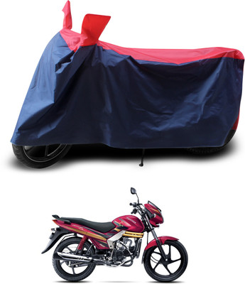 PAGORA Two Wheeler Cover for Mahindra(Centuro Rockstar, Red, Black)