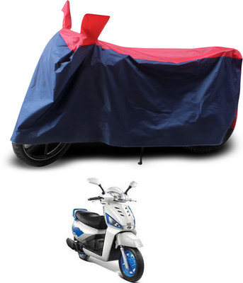 PAGORA Two Wheeler Cover for Mahindra(Gusto 125, Red, Black)