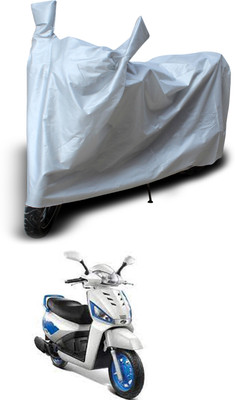 PAGORA Two Wheeler Cover for Mahindra(Gusto 125, Silver)