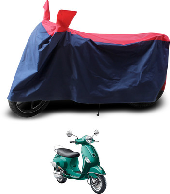 PAGORA Two Wheeler Cover for Piaggio(Vespa VXL 150, Red, Black)