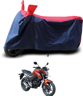 PAGORA Two Wheeler Cover for Honda(CB Hornet 160R, Red, Black)