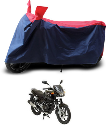 PAGORA Two Wheeler Cover for Bajaj(Pulsar 180 DTS-i, Red, Black)