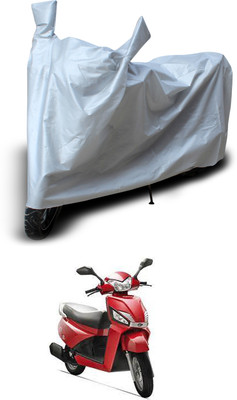 PAGORA Two Wheeler Cover for Mahindra(Gusto, Silver)