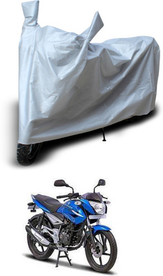 PAGORA Two Wheeler Cover for Bajaj(XCD 125cc, Silver)