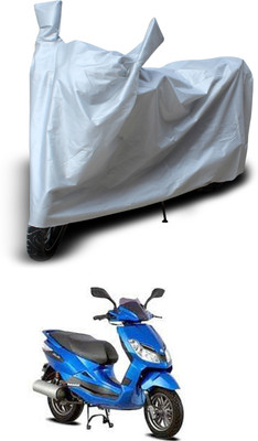 PAGORA Two Wheeler Cover for Bajaj(Blade 125, Silver)