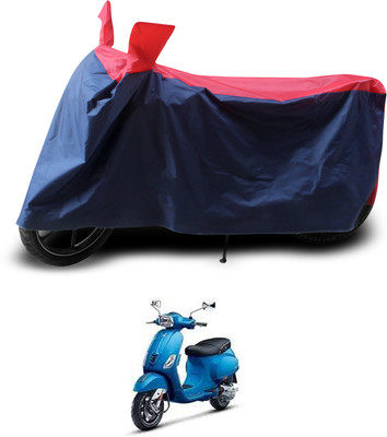 PAGORA Two Wheeler Cover for Piaggio(Vespa SXL 125, Red, Black)