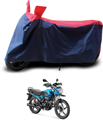 PAGORA Two Wheeler Cover for Hero(Passion Pro TR, Red, Black)